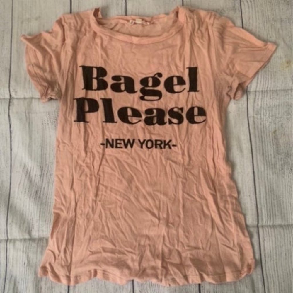 A pink T-shirt